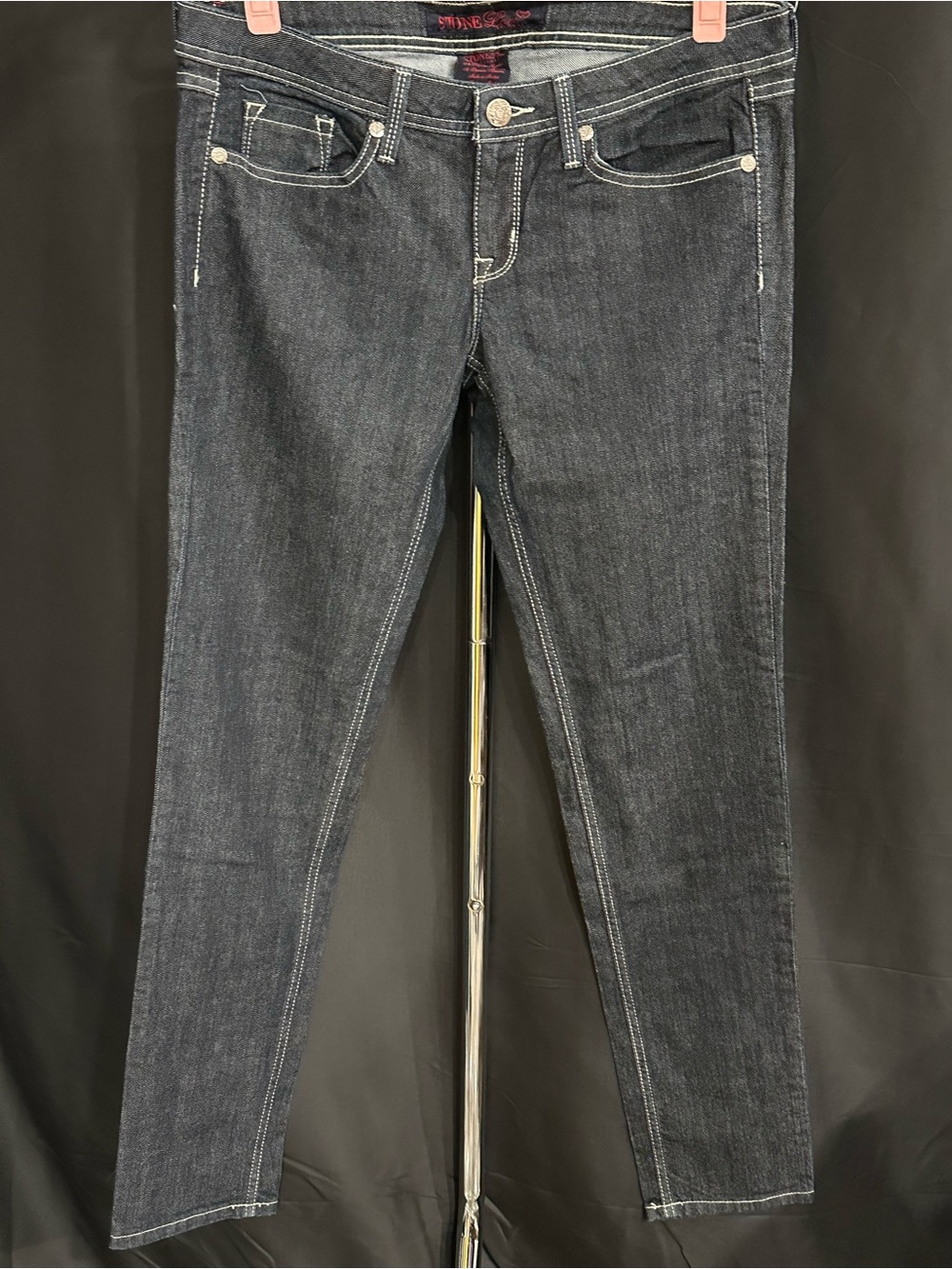 Women's Dark Blue Skinny Jeans
